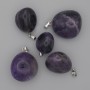 Amethyst Pendant 19-26×16-20mm+-, length 25-35mm+- (assorted sizes)