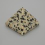 Dalmatian Jasper Pyramid - natural stone souvenir, 30x30mm ±, 25mm wide
