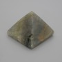 Pyramid souvenir Labradorite natural stone, 30×30 mm length, 25 mm width