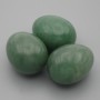Natural Jade Stone Souvenir Egg, diameter 40×30± mm