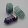 Souvenir pencil, natural fluorite stone, diameter 36×16 mm (price per piece)