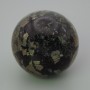 Pyrite souvenir sphere, 55 mm diameter (weight from 300 g)