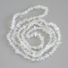 Moonstone Nugget Beads, diameter 5-9×2-3 mm, length 78 cm +/- on a sturdy thread