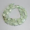 Prenite beads, Rectangular 16x12 mm on Thread