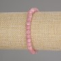 Tourmaline bracelet with faceted cubes, 5x5 mm, 18 cm length, stretch