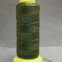 Olive Green Nylon Thread Spool, 0.9 mm diameter, for Crafting, 300 m