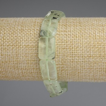 Prenite Bracelet with Rectangular Links, 16x12 mm, 18 cm Stretch
