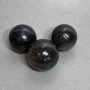 Clearance! Decorative sphere made from natural stone Silver Obsidian, diameter 30mm ± weight from 30g (damaged)
