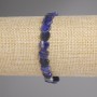 Sodalite Heart Bracelet, 8mm Beads, 18 cm Length, Stretch Bracelet