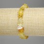 Citrine chip bracelet, diameter 6-13×2-5 mm, length 18 cm +/- stretch