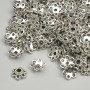 Silver Bead Cap for Beads 7mm