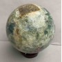 Decorative sphere made of natural fluorite, diameter 93 mm, weight 1484 g
