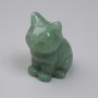 Jade Cat Figurine 40×30×23 mm+