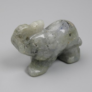 Souvenir Elephant Figurine with Labradorite 55×35×26 mm+