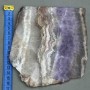 Souvenir Plate of Amethyst with Agate