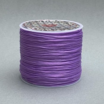 Elastic Craft Cord on Bobbin, Light Purple, 30 m (+)
