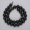 Sun Obsidian Beads, Smooth Round Beads, 12mm Diameter, on Thread, 38 cm Length
