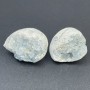 Price per 100 g. Celestine druzy natural stone souvenir, size approx. 40×50×35 mm, weight approx. 56 g