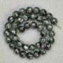 Seraphinite Natural Stone Beads, Smooth Round Balls, Approximately 10mm Diameter, Approximately 41cm Long on Thread