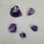 Pendant Amethyst Raw Stone 13-25×10-16 mm+