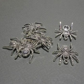 Spider Pendant Finding, 24x26 mm diameter, packaging 7 pcs ± 20 g