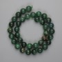Emerald Beads, Smooth Round 10mm, 38 cm Length