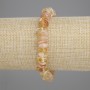 Citrine Chips Bracelet on Stretch Base, diameter 8-11×3-5 mm, length 18 cm ±