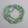 Jade chip beads, diameter 6-10×2-6 mm, length 80 cm ±