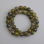 Dragon Vein Agate Beads Smooth Round Beads, 10 mm diameter ±, 38 cm length ±