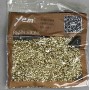Yellow rhinestones, 2 mm diameter, packaged 30 g ±
