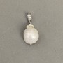 Pendant with Baroque Pearls 22x16 mm ± (assorted sizes), length 35 mm+