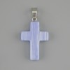Pendant cross Agate 25×18 mm ±