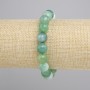 Agate Bracelet faceted bead, diameter 10mm+-, length 18cm+- stretch
