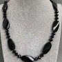 Long necklace 'Assorted Stones', length 120 cm+