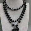 Transformer necklace-belt made of Czech crystal, length 118 cm+