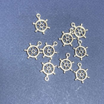 (20mm) Steering Wheel Findings Pendant 20 g pack +/- 22 pcs
