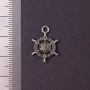 Pendant Findings 'Greek Steering Wheel' 19×14 mm, packaging 20 g + 25 pcs