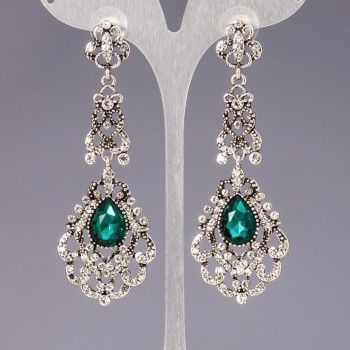Crystal earrings 'Chandeliers' 'Chandeliers' 'Royal'