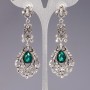 Crystal earrings 'Chandeliers' 'Chandeliers' 'Royal'