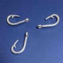 Silver Hook Findings, 3.7×2 cm, set of 5