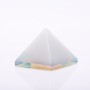 Moonstone Pyramid Souvenir, pressed, height 3 cm, width 3.5 cm (±)