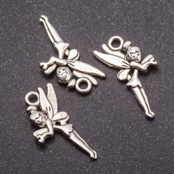 Pendant findings 'Fairy' 25x12mm