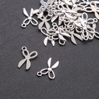 Pendant fittings Scissors dmm, length 14×20 mm, packaging 20 g, ± 24 pcs