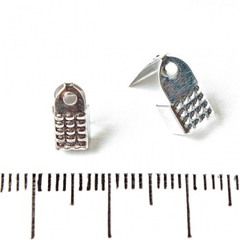 Cord end crimps 5×11 mm, 50 pcs