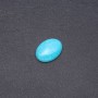 Cabochon stone "Turquoise" (pressed) 25x18mm