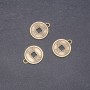 Pendant hardware Chinese coin 20mm, 20g, ±12 pcs