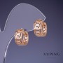 Xuping Earrings 14x7mm '18K Gold'
