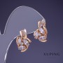 Xuping Earrings 17x14mm '18K Gold-Plated'