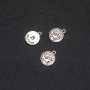 Pendant Findings Zodiac Capricorn, 12 mm diameter, packaging 20 g ± 19 pcs