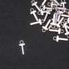 Pendant hardware Letter 'T' 17x7 mm, packaging 20 g (± 30 pcs.)